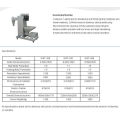 ABS / PS / PP flocons en plastique asséchant la machine de déshydratation